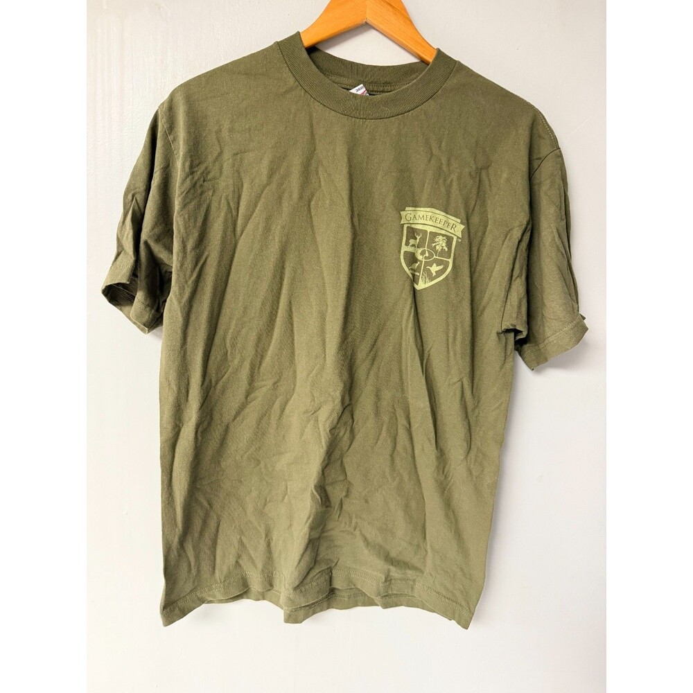 Mossy Oak Gamekeeper Conserve Preserve Respect Deer T-Shirt Men's Medium